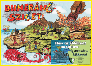 Bumeráng - Sziget társasjáték Harc az öblökért! kiegészítővel