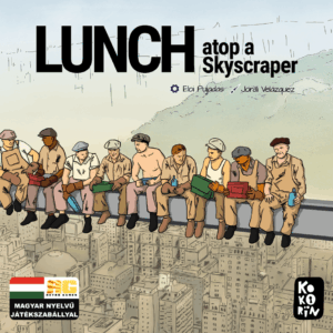 Ebéd a felhőkarcoló tetején társasjáték